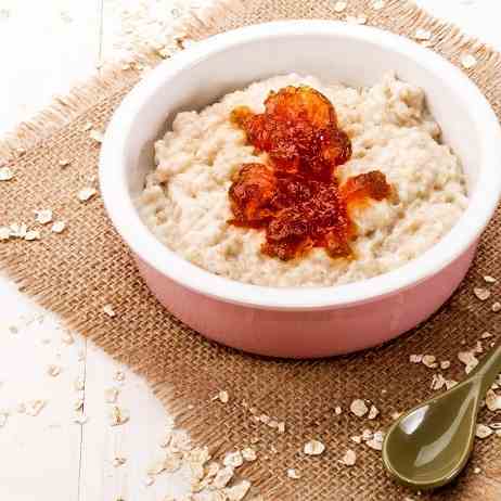 Oatmeal With Yogurt - Marmalade