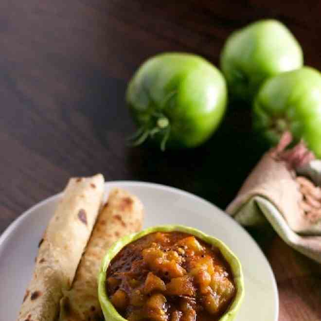 Green Tomatoes In Gravy