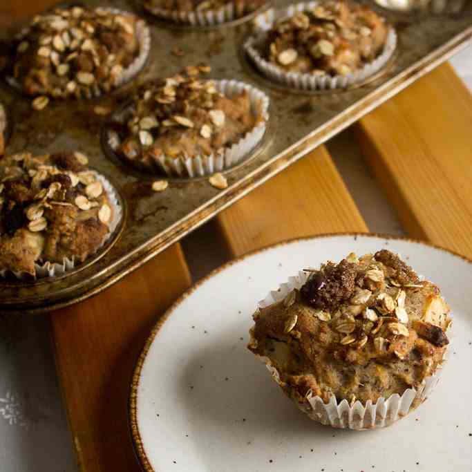 Vegam morning glory muffins