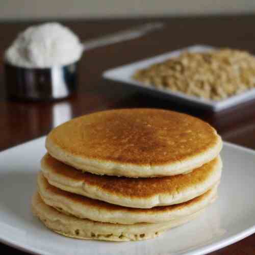 Oat Flour Pancakes Old-Fashioned Style