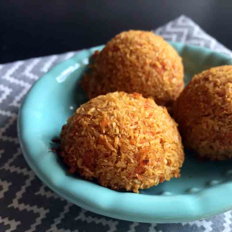 Vegan Carrot Cake Coconut Macaroons