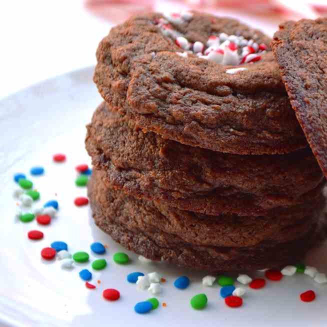 Peppermint Pattie Cookies