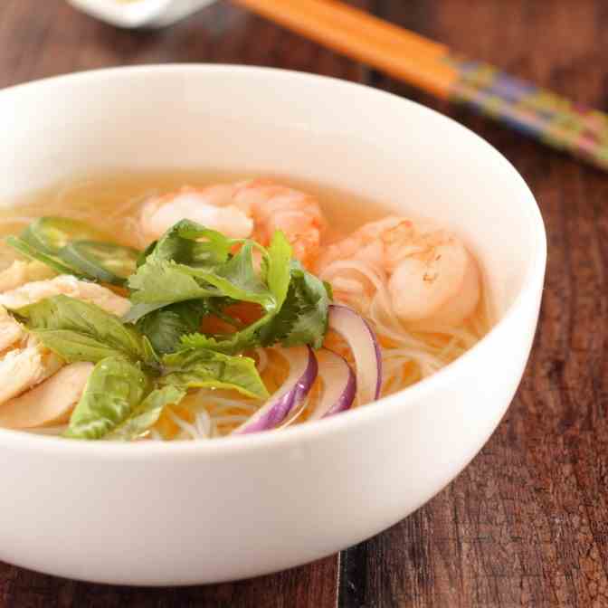 Shrimp and Chicken Pho