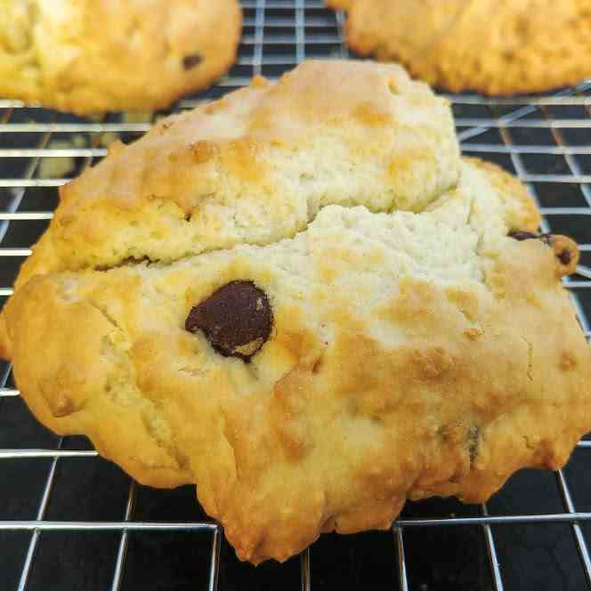 Chocolate Chip Scones