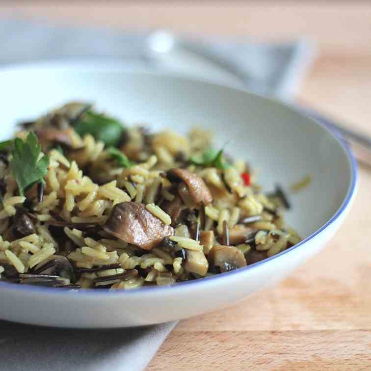 Mushroom Pilaf 