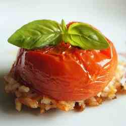 greek style stuffed tomatoes