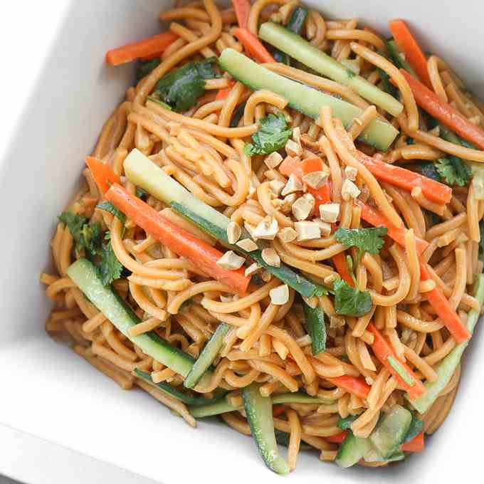 Asian Cold Noodle Salad