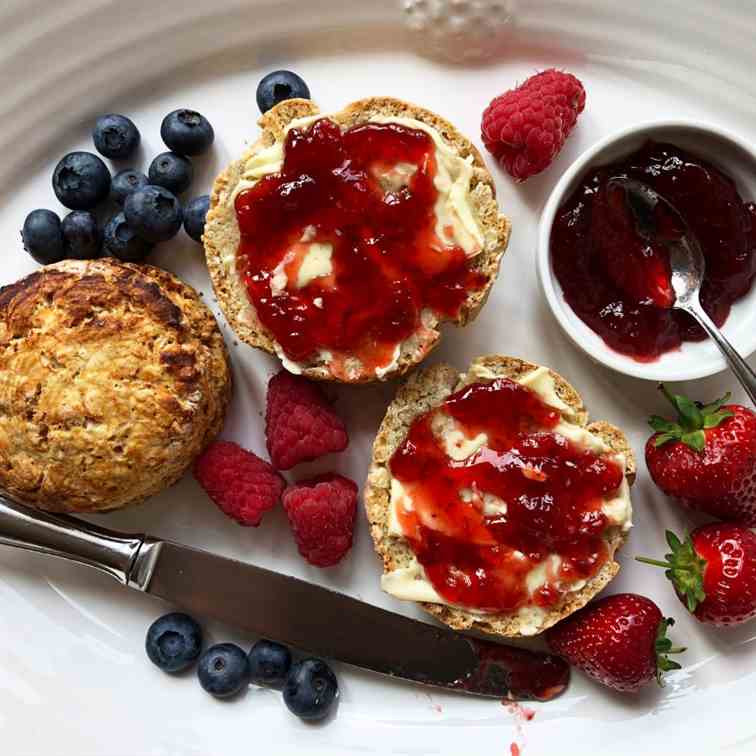 Gluten-free scones with buttermilk