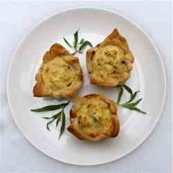 Warm Crab Tartlets