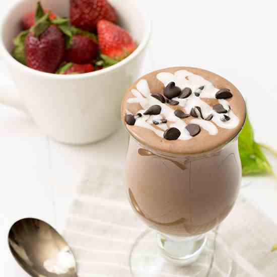 Mint Chocolate Chia Pudding