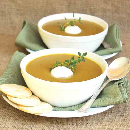 Smokey Split Pea Soup