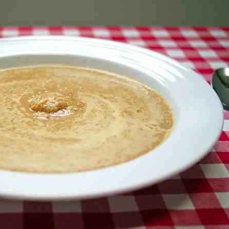 Roasted Brussel Sprout Soup