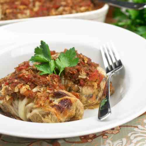 Vegetarian Cabbage Rolls