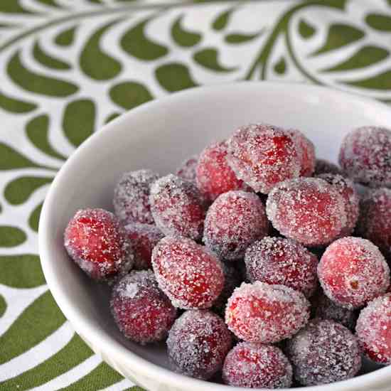 Sugared Cranberries