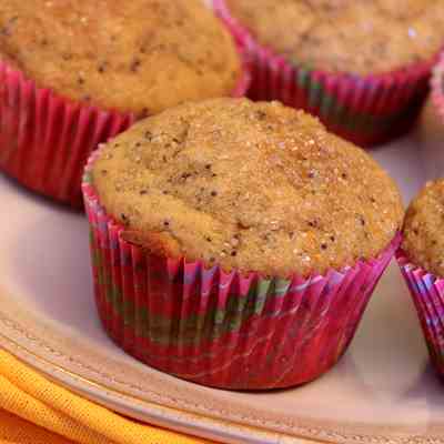 Meyer Lemon Poppy Seed Muffins