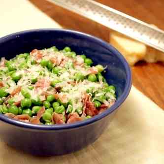 Pea and Prosciutto Salad