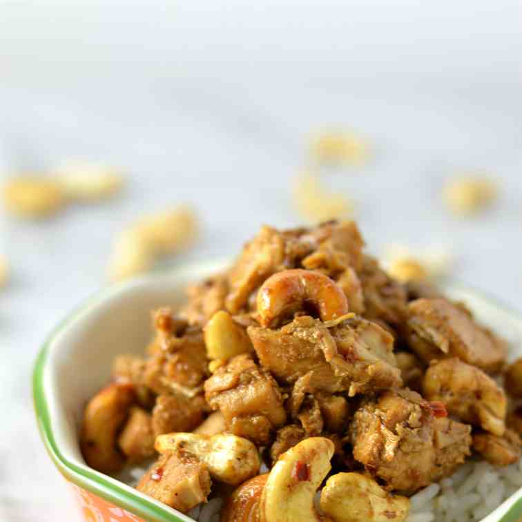 Spicy Cashew Chicken