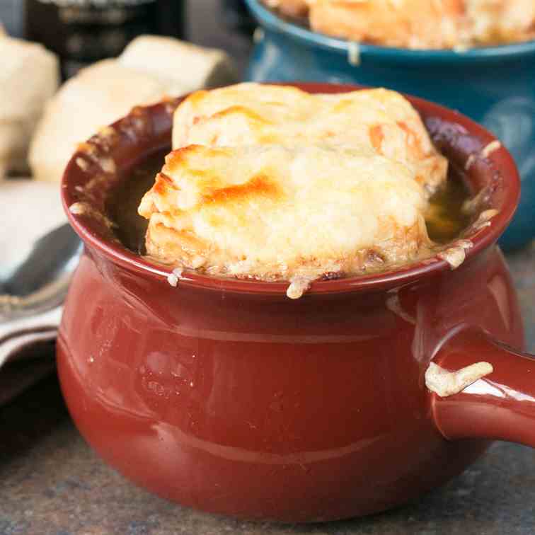 Irish Stout French Onion Soup