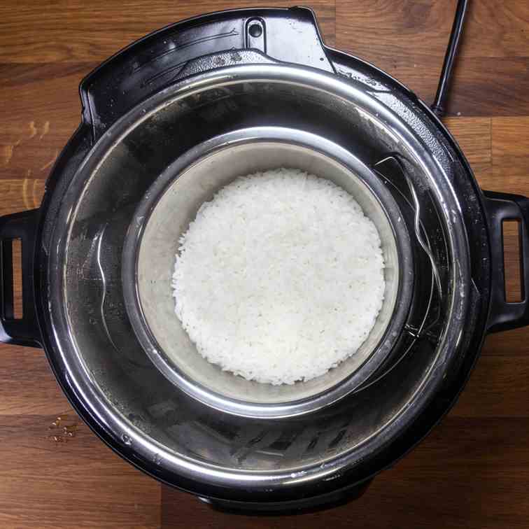 Instant Pot Pot in Pot Rice