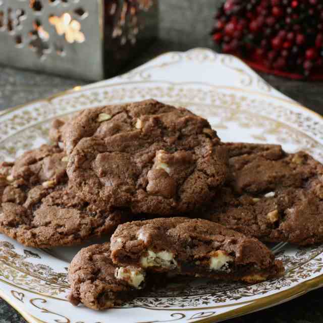 Double Chocolate Ginger Cookies