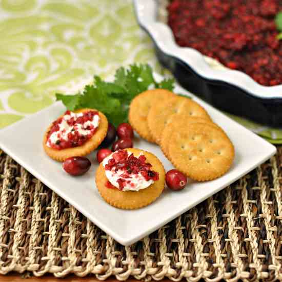 Cranberry Cream Cheese Dip