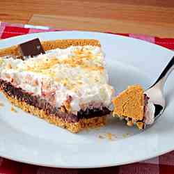 Easy Creamy S'more Pie