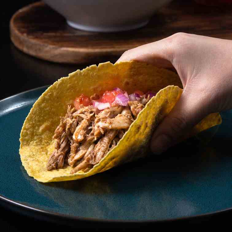 Instant Pot Chicken Tacos