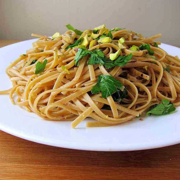 Pistachio Linguine