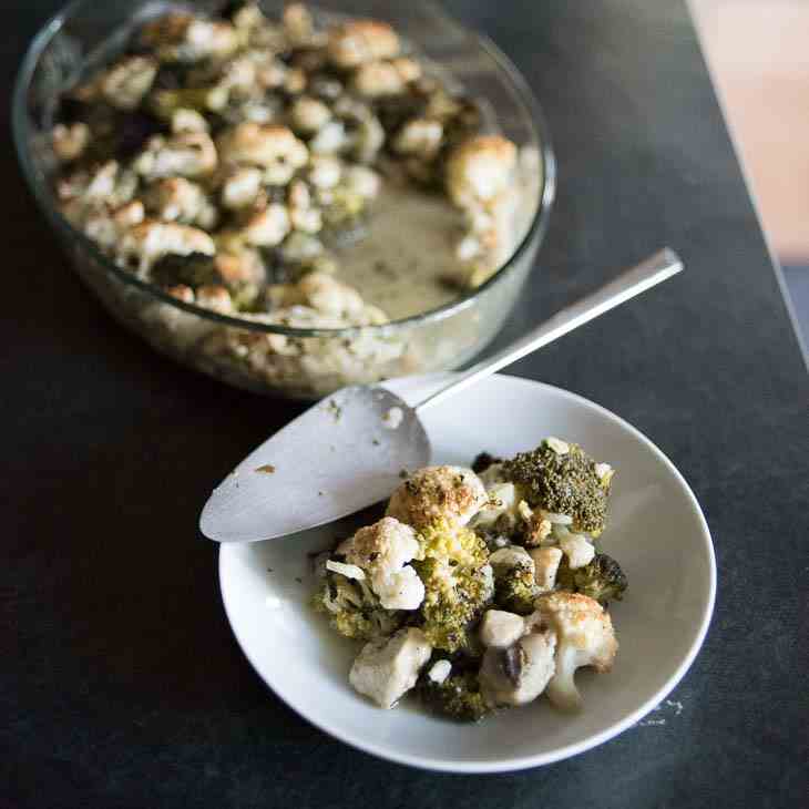Keto Chicken Cauliflower Casserole Recipe