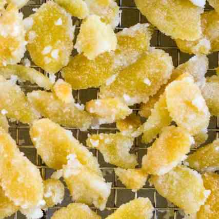 Homemade Candied Ginger