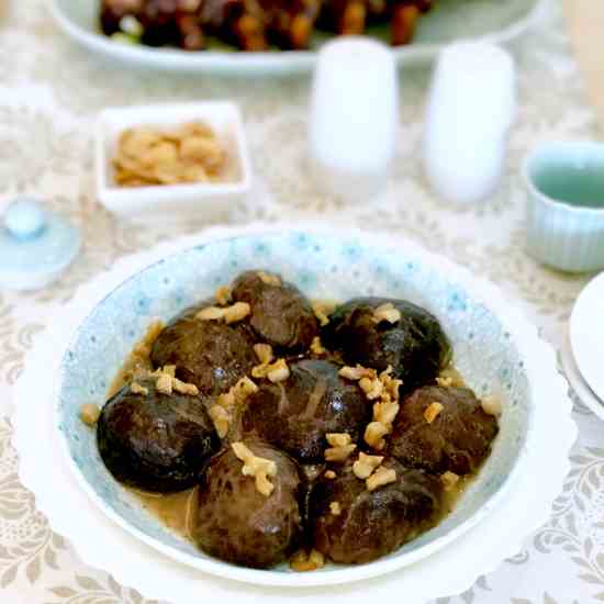 Chinese Braised Shiitake Mushrooms