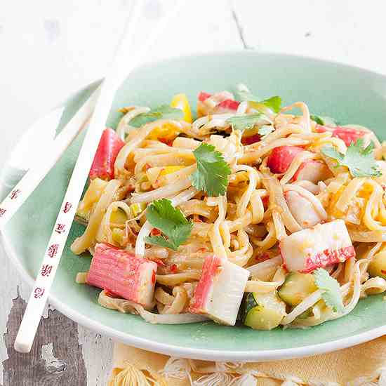 Surimi stir fry