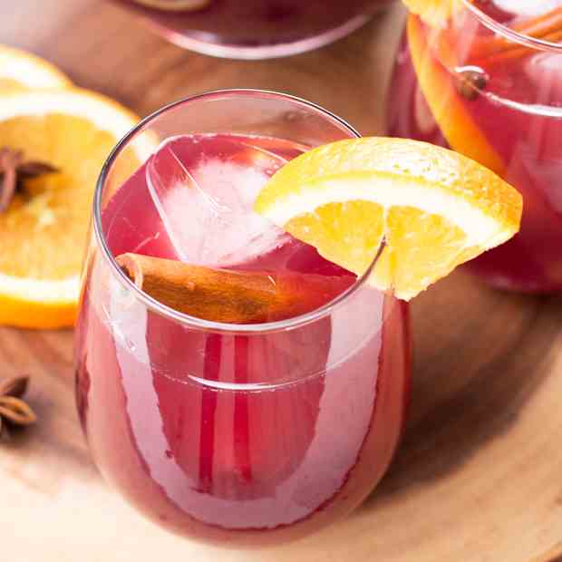 Big Batch Holiday Sangria