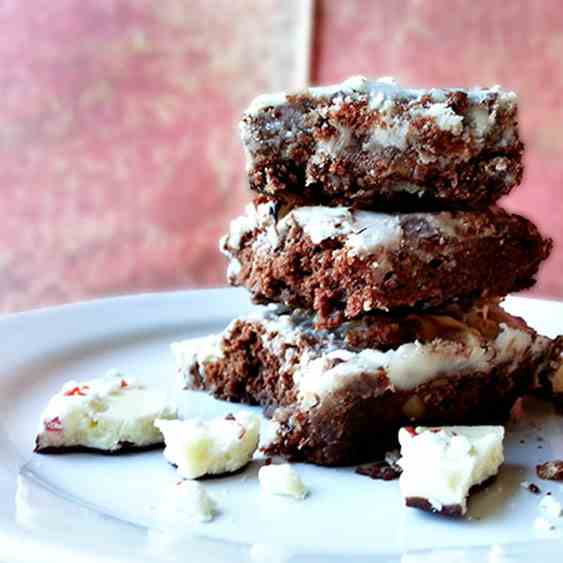 Chocolate mint brownies