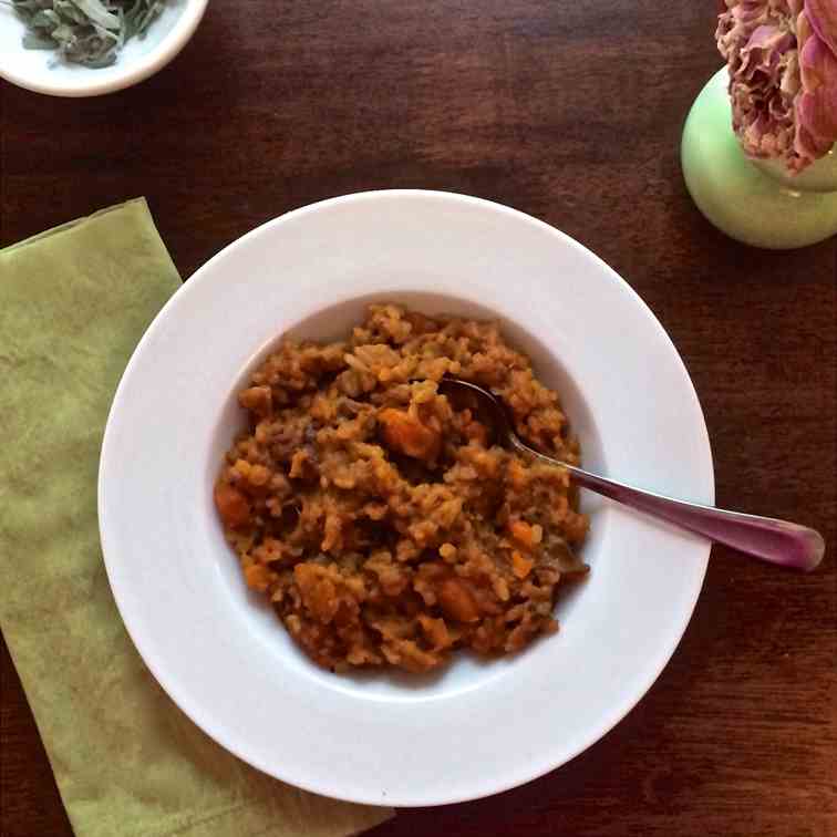 Kabocha Squash Risotto