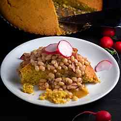 Moravian Beans and Cornbread 