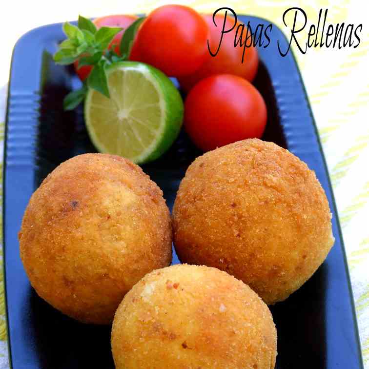 Cuban Papas Rellenas