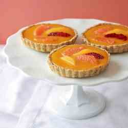 Orange Passionfruit Curd Tartlets