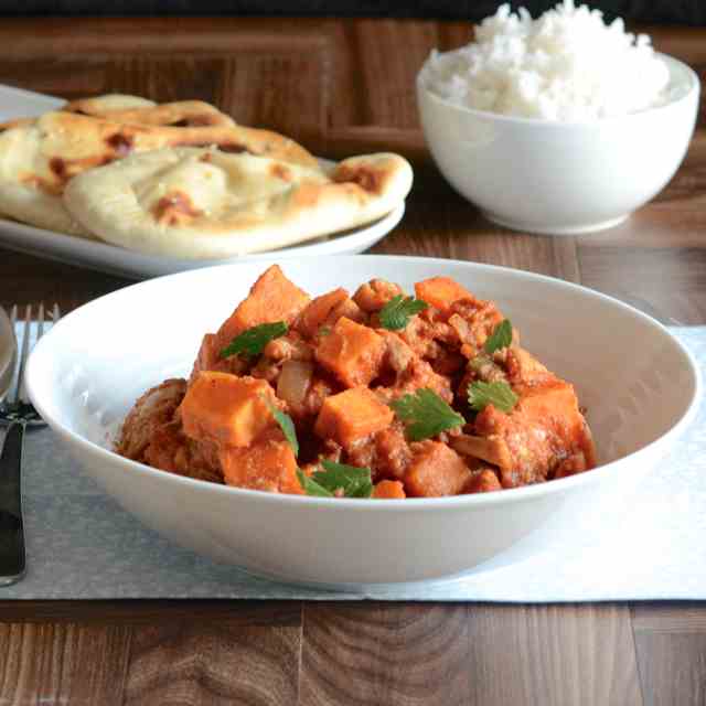 Chicken and Sweet Potato Curry