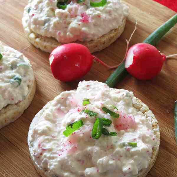 Farmer’s Cheese with Radishes