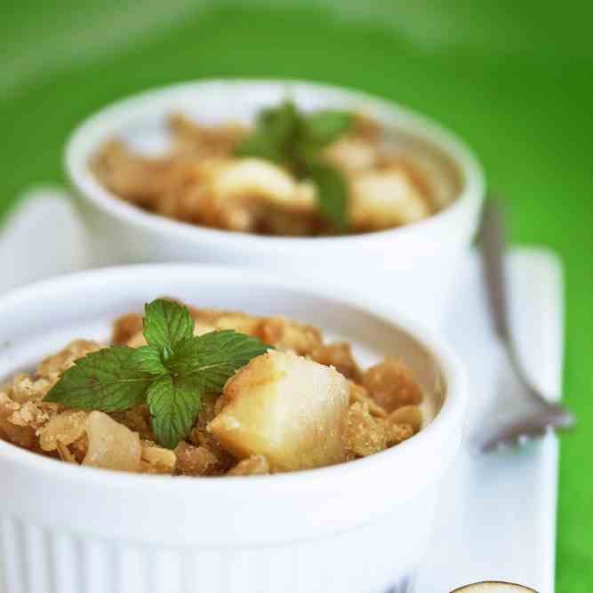 Apple and Pear Crisp