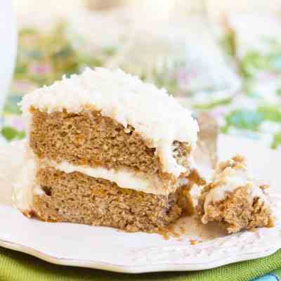 Orange Kissed Sweet Potato Cake