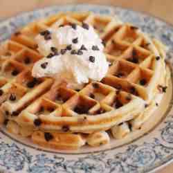 Chocolate Chip Waffles