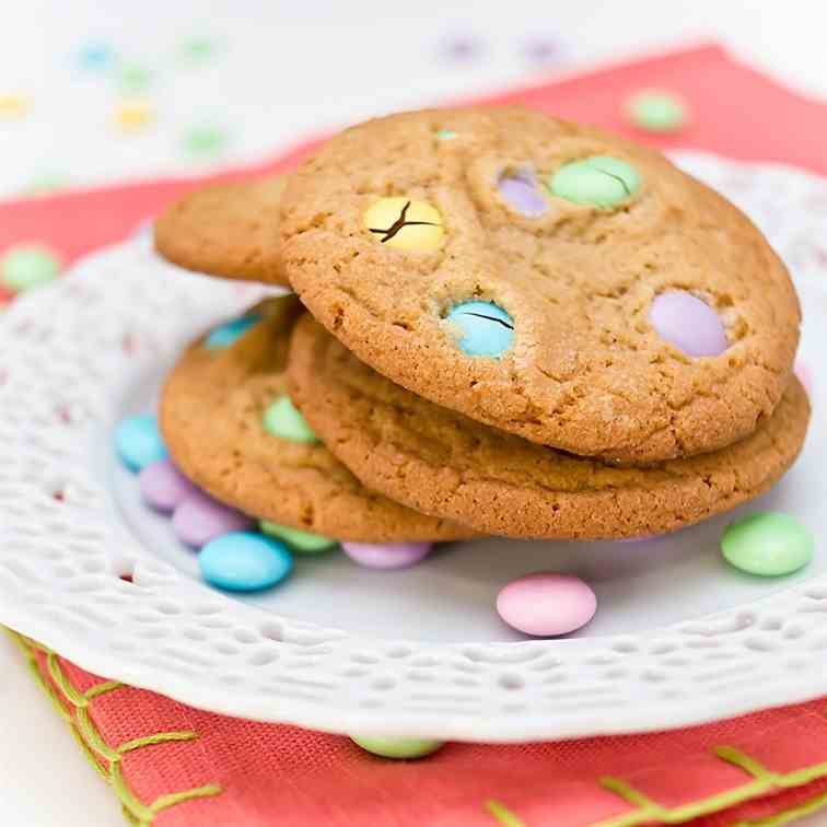 Old Fashioned M&M Cookies