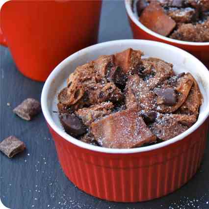 Mocha Latte Bread Pudding