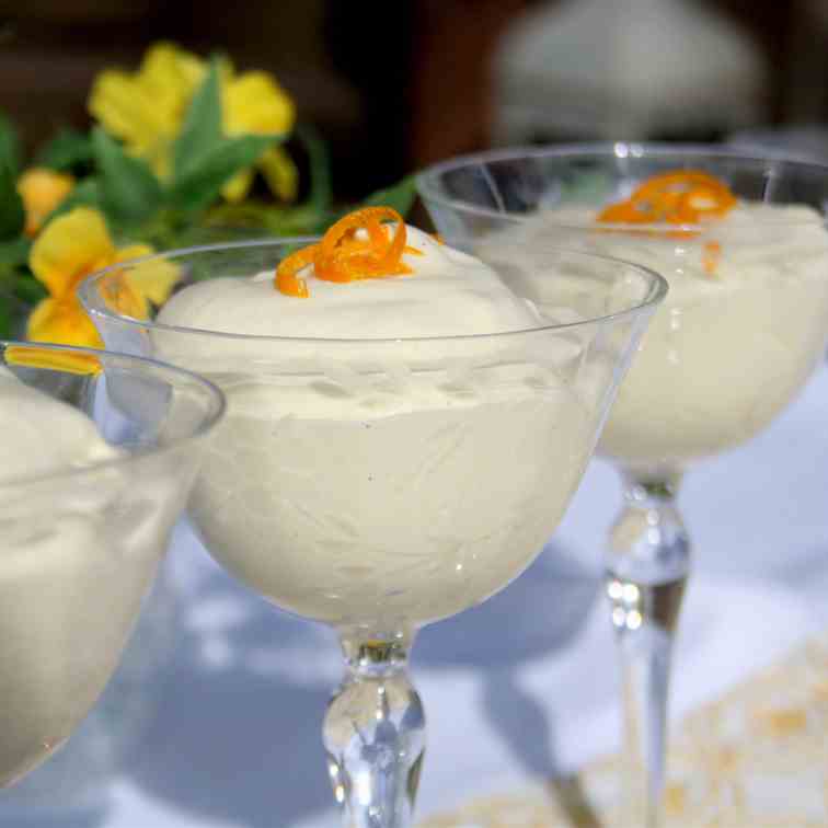 Orange and Lemon Mousse