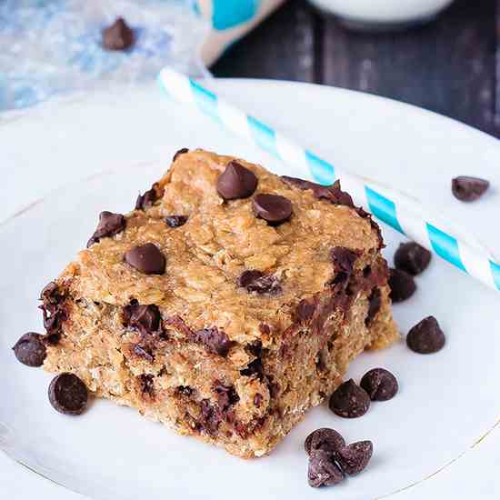 Peanut Butter Banana Oatmeal Bars