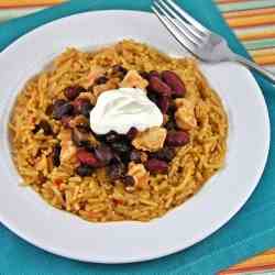 Easy Southwest Chicken and Rice