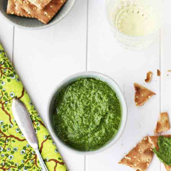Lemon and Italian Parsley Pesto