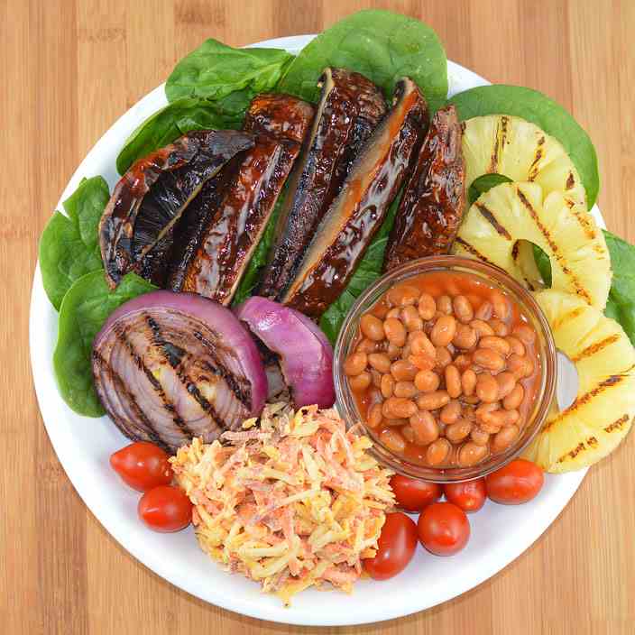 Barbecue Portobello Bowl